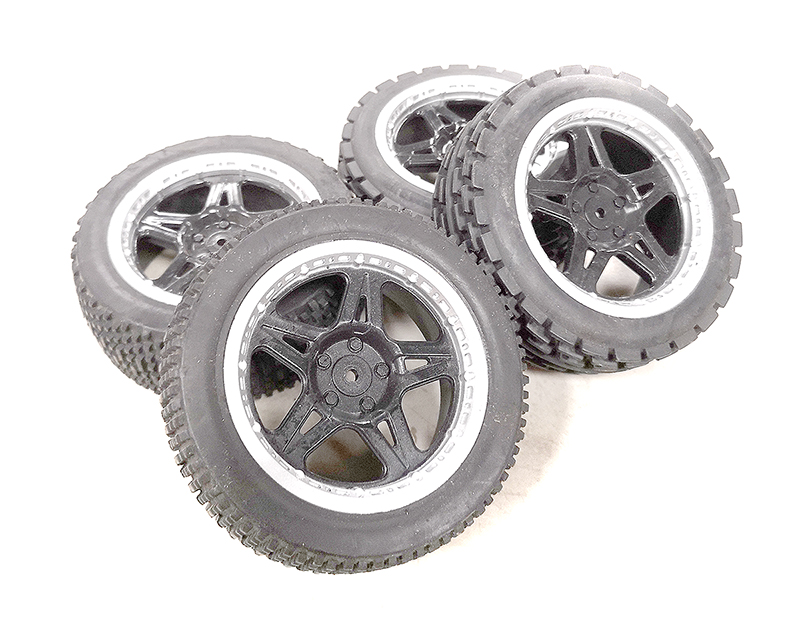 Replacement Wheel and Tire for i10BAJA (like new, take-off)