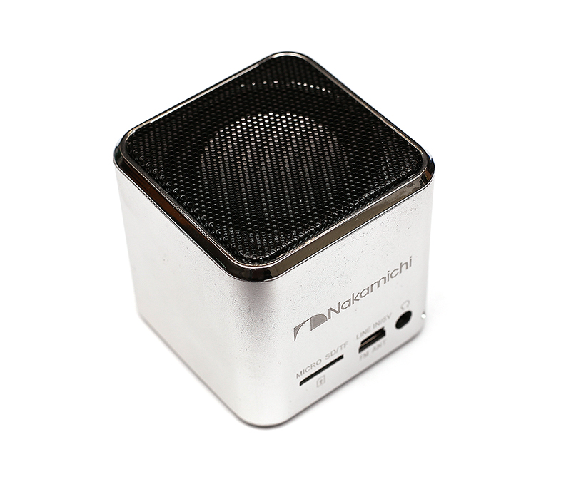 Nakamichi Silver Mini Plus Speaker (used, battery will not charge)