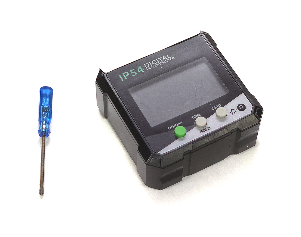 Digital Angle Inclinometer 60x60x25mm (new, as-is)