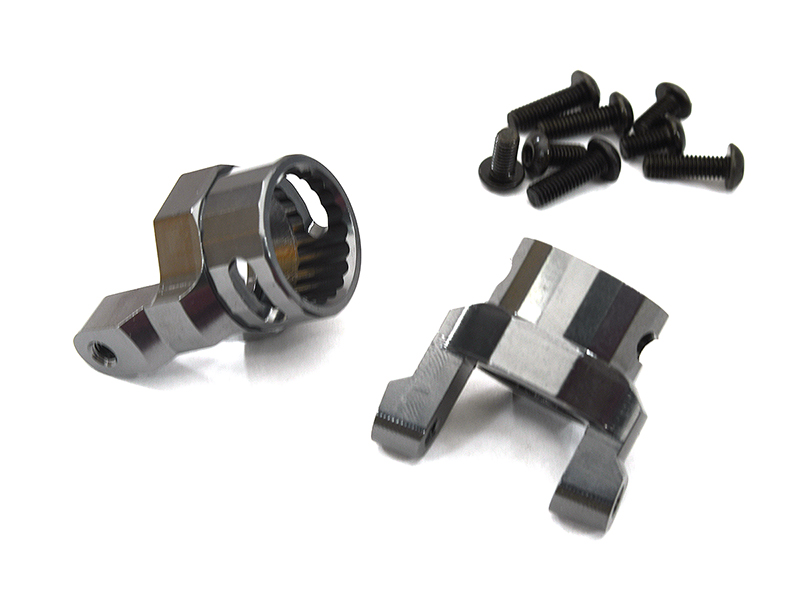Billet Machined Alloy Type II C Hub Carriers for Axial Wraith 2.2 AX80062