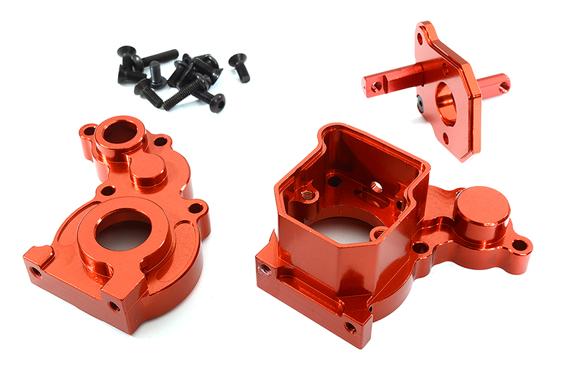 Billet Machined Alloy Center Main Gearbox Case for Axial Wraith 2.2 AX80051