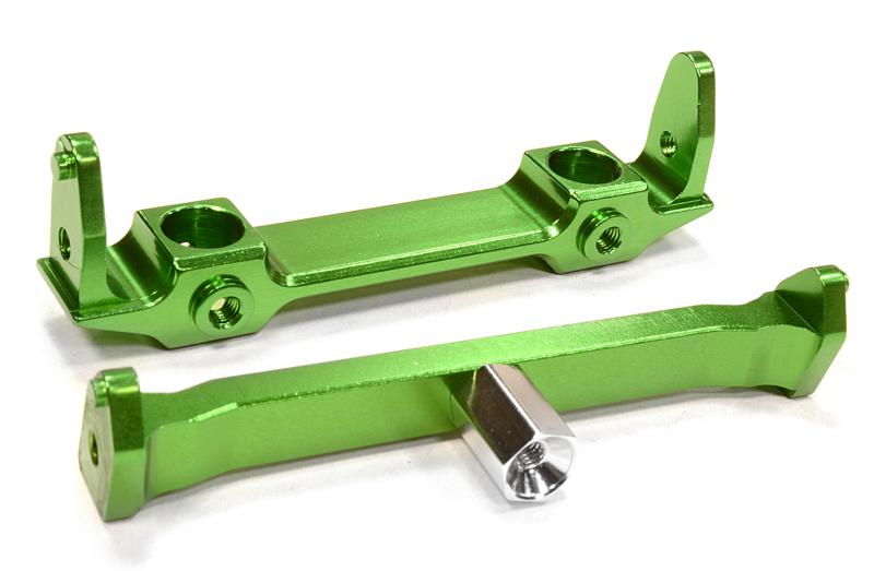V2 Machined Front Bumper Mount for Axial SCX-10, Dingo & Honcho AX80026A AX80125