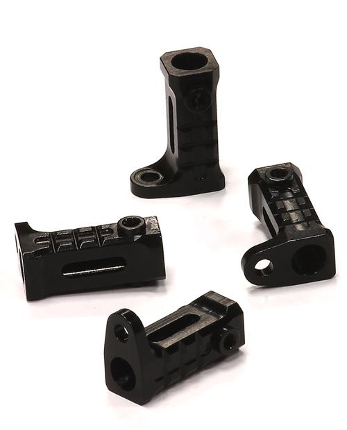 Billet Machined Rock Rail Mounts (4) for Axial SCX-10, Dingo & Honcho AX80041