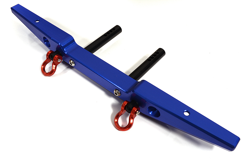 Billet Machined Alloy Rear Bumper for Axial SCX-10, Dingo, Honcho AX80039B