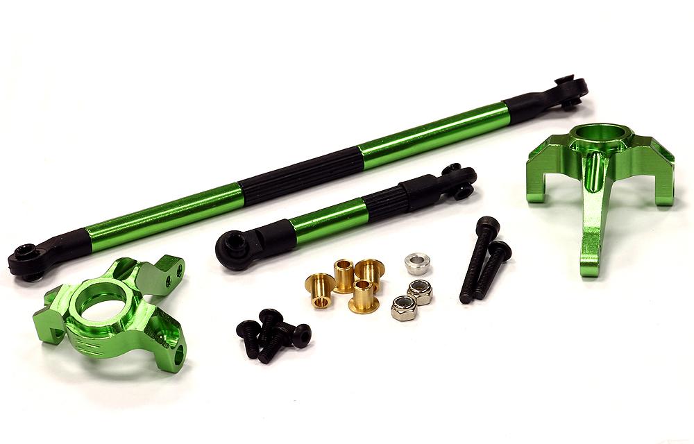 HD Machined Steering Blocks and Linkages for Axial SCX-10, Honcho, Dingo AX80004
