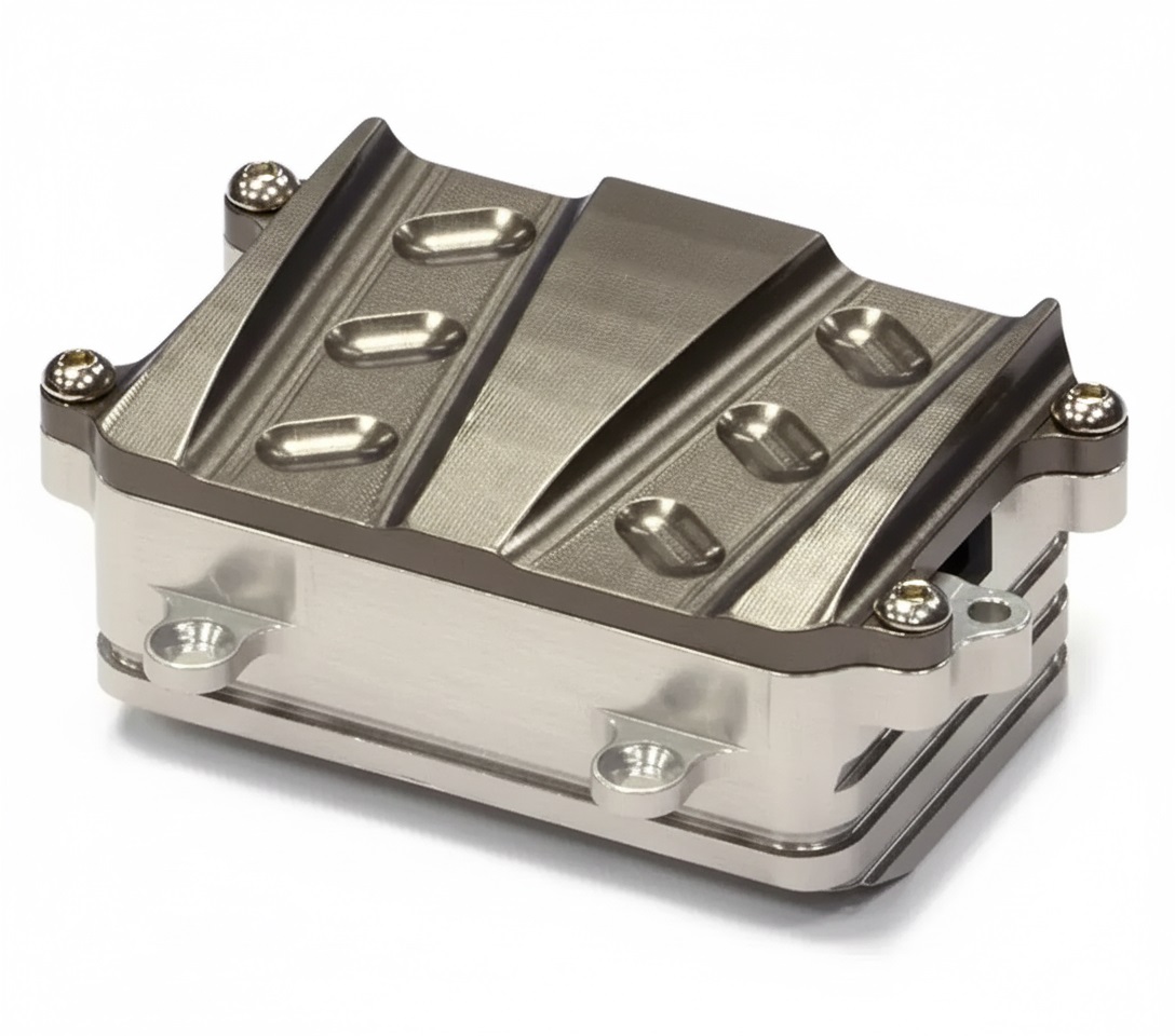 Billet Machined Alloy Receiver / Box Enclosure for Axial 1/10 SCX-10 AX80028