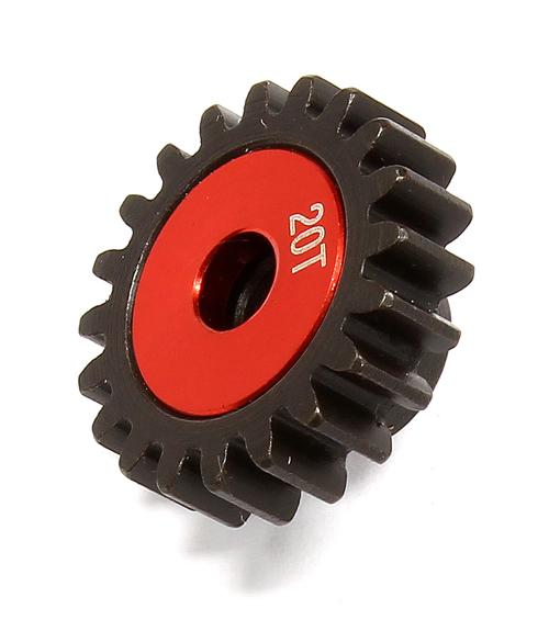Billet Machined HD 5mm Bore Mod1 Pinion Gear 20T for HPI 1/8 Apache SC & C1 Flux