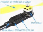 Bumblebee 550 Quadcopter ARF Kit w/ Props, Motor, ESC, Flight Controller - Image 4