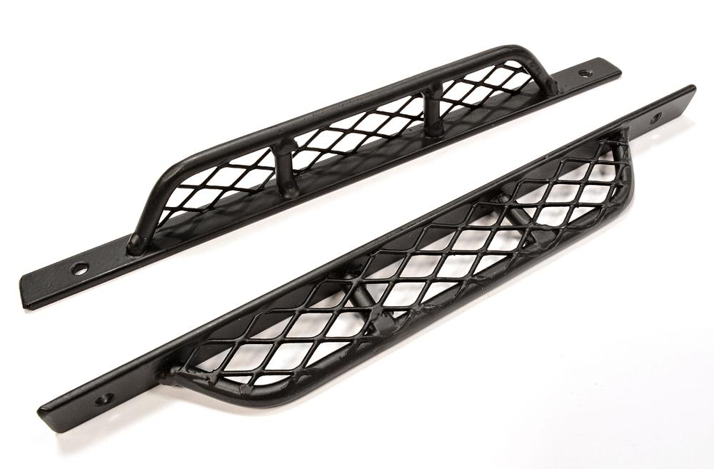 Realistic Steel Side Step for 1/10 Scale Rock Crawler w/ Hard Plastic Body