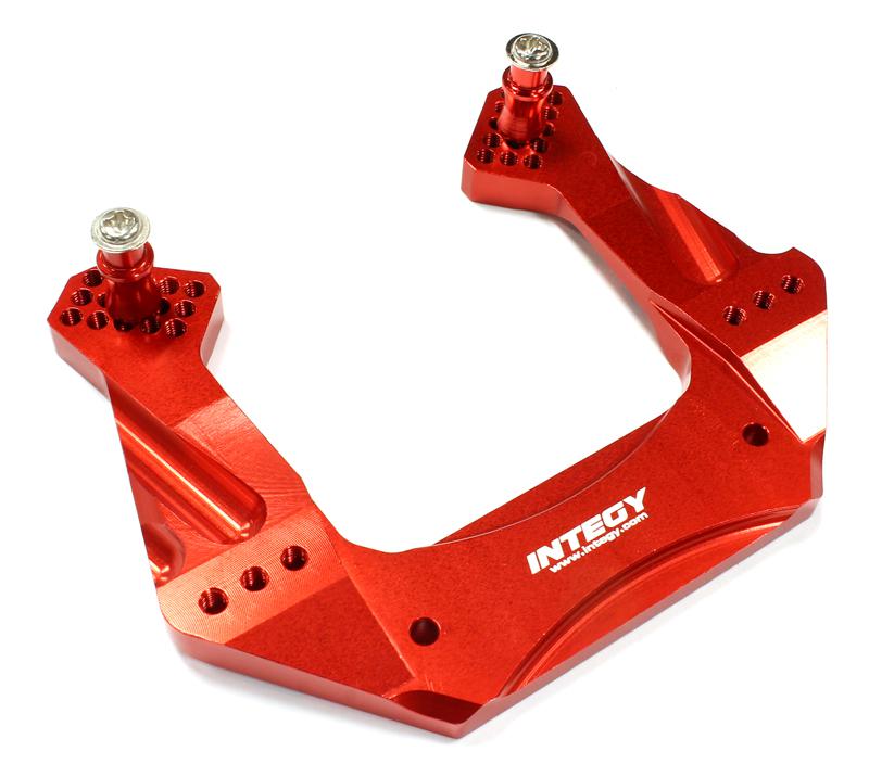 C25479RED Billet Machined Front Shock Tower for Traxxas 1/10 Nitro Slash 2WD - Image 1