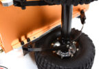 Realistic Leaf Spring 1/10 Size Utility Box Trailer for Scale Crawler Truck - Image 4