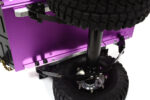 Realistic Leaf Spring 1/10 Size Utility Box Trailer for Scale Crawler Truck - Image 3