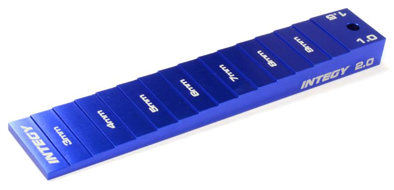 C25859BLUE Professional Ride Height (3.5-to-10mm) and Camber Gauge for TC - Image 1