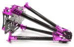 Custom Machined Alloy+Carbon Fiber Quadcopter Upgrade Frame 550 Size Foldable - Image 8