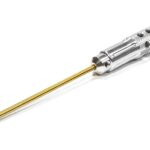 Professional LW Flat Head Screwdriver 3.0x0.5mm Ti-Nitride (Handle:17mm O.D.)