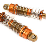 Realistic Off-Road Shock (2) for 1/10 Scale w/16mm O.D. Square Spring (L=70mm)