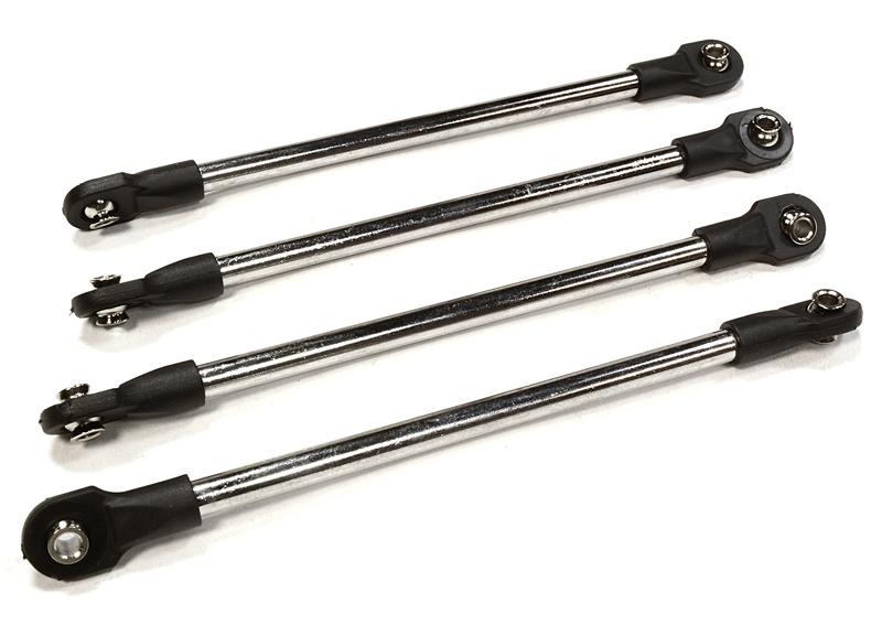 C26062 Push Rod Set (4) for Traxxas 1/10 Scale Summit 4WD - Image 1