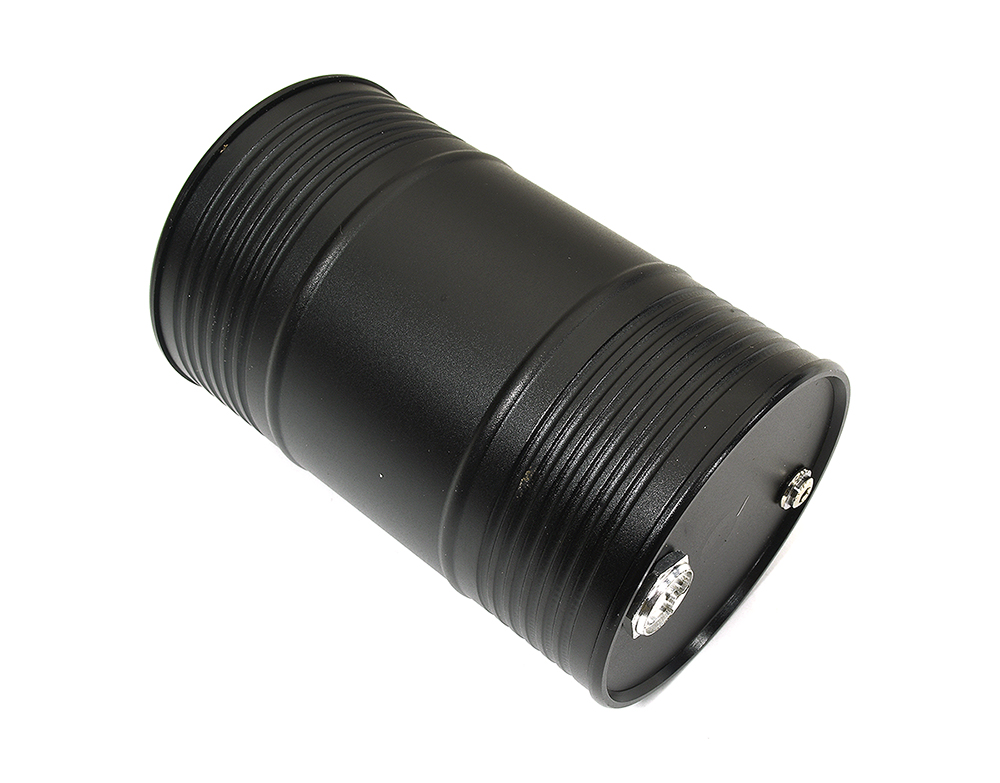 C26128BLACK Realistic Billet Machined 1/10 Scale 55 Gallon Drum / Container / Barrel - Image 1