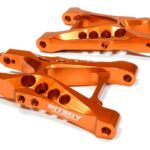 Billet Machined Rear Suspension Arms for HPI 1/10 Sprint 2 On-Road