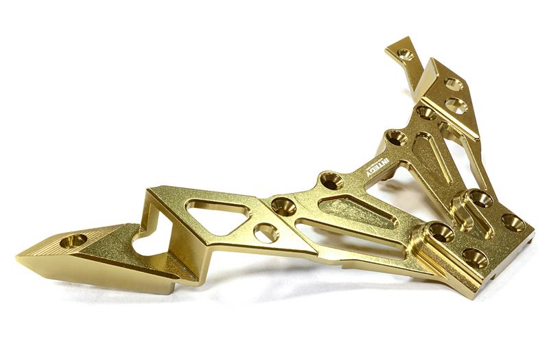 C26263BRONZE Billet Machined Upper Deck Brace for Axial 1/10 Yeti Rock Racer - Image 1