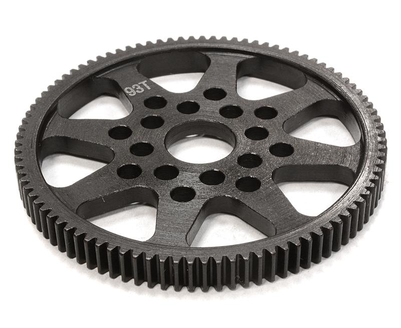C26293 Billet Machined Steel 93T Spur Gear for HPI 1/10 Sprint 2 On-Road - Image 1