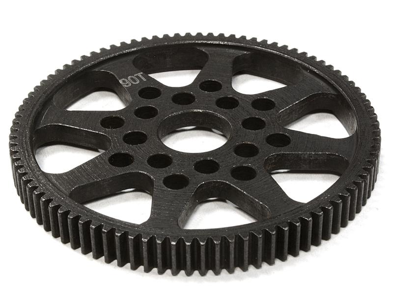 C26295 Billet Machined Steel 90T Spur Gear for HPI 1/10 Sprint 2 On-Road - Image 1