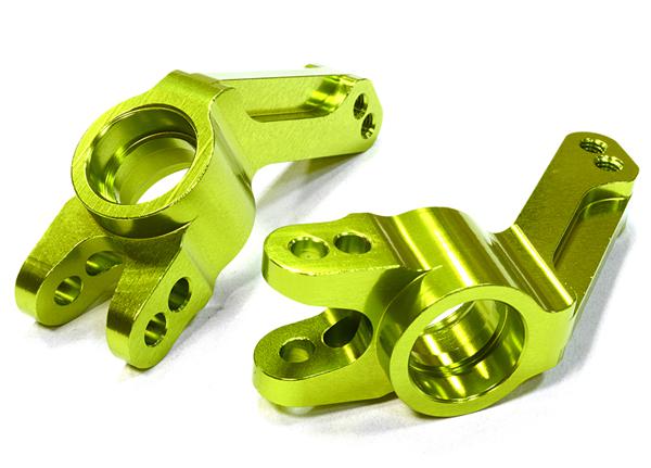 C26314GREEN Machined T3 Rear Hub Carriers for 1/10 Stampede 4X4 Slash, 4X4, Rustler 4X4 1952 - Image 1