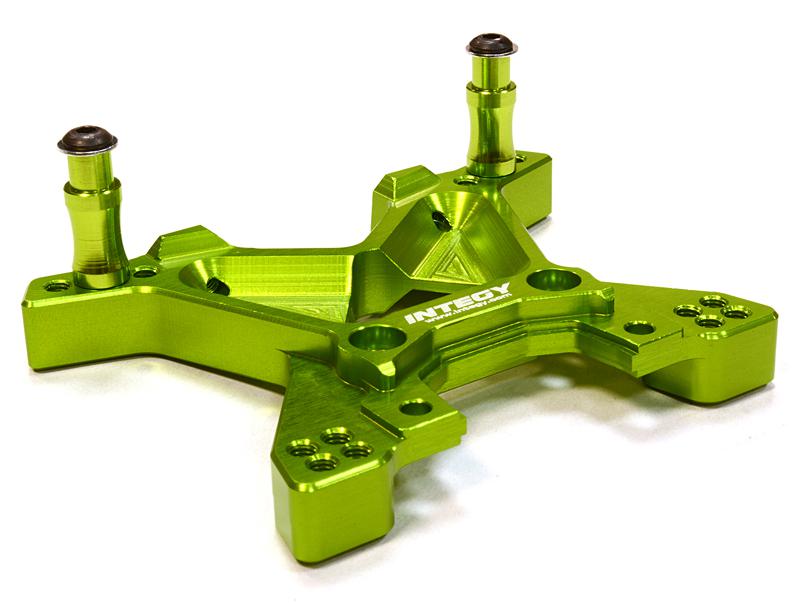 C26317GREEN Billet Machined T3 Front Shock Tower for 1/10 Stampede 4X4 & Slash 4X4 6839 - Image 1