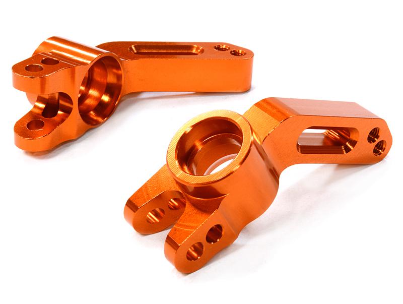 C26401ORANGE Billet Machined Rear Hub Carriers for Traxxas 1/10 Slash 4X4 & Rustler 4X4 1952 - Image 1