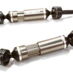 Dual Joint Telescopic Rear Drive Shafts for Traxxas 1/10 Bandit - Grey
