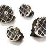 Realistic Spot Light (4) w/o LED, Plastic Housing for 1/16 & 1/10 Scale