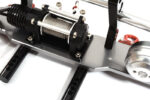Machined Front Bumper w/ Winch & LED (2) for SCX-10 Dingo & Honcho 43mm Mount - Image 3