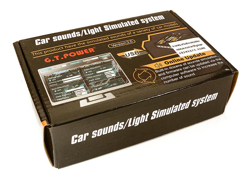 C26548 V2 G.T.Power Car Sounds/Light Simulated System 6 LED 58 Voices - Image 1