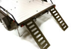 V2 Machined Alloy Flatbed Dual Axle Car Trailer Kit for 1/10 Scale RC - Image 5