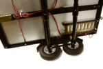 Blue V2 Machined Alloy Flatbed Dual Axle Trailer Kit for 1/10 Scale RC Cars - Image 6