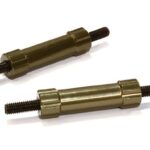 Billet Machined 20mm Aluminum Linkages (2) M3 Threaded for 1/10 Scale Crawler
