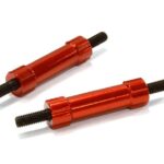 Billet Machined 30mm Aluminum Linkages (2) M3 Threaded for 1/10 Scale Crawler