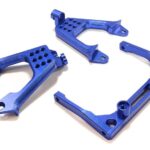 Billet Machined Front Shock Mount & Cross Brace for SCX-10 Dingo, Jeep & Honcho