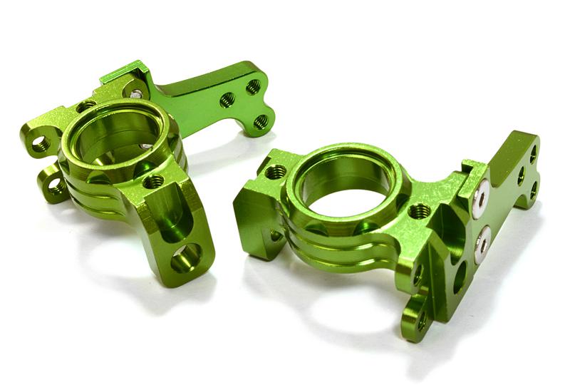 C26714GREEN Billet Machined Steering Blocks for Axial 1/10 SCX-10 Off-Road Crawler - Image 1