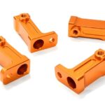Billet Machined Side Rail Mount (2) for Axial 1/10 SCX-10 Scale Crawler