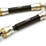 Billet Machined Stainless Steel Center Drive Shafts for Axial 1/10 Wraith 2.2