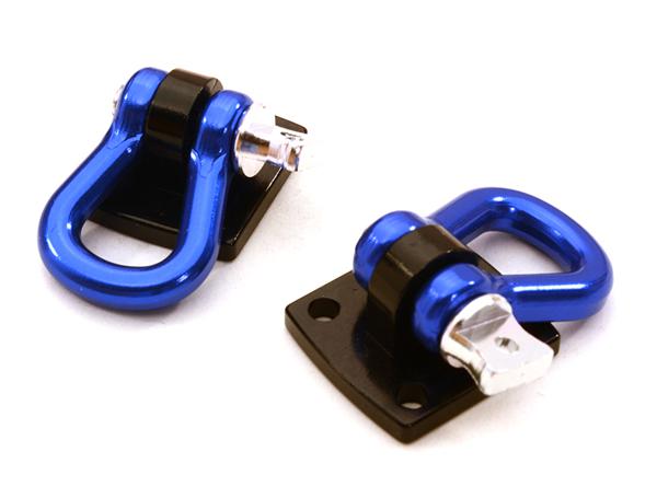 C26929BLUE Realistic 1/10 Bow Shackle for Off-Road Trail Rock Crawling - Image 1