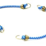 1/10 Model Scale 3x100mm Bungee Elastic Cord Strap w/ Hooks for Off-Road Crawler