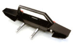 Realistic Alloy Machined Scale Front Bumper w/LED Lights for Axial 1/10 SCX10 II - Image 2