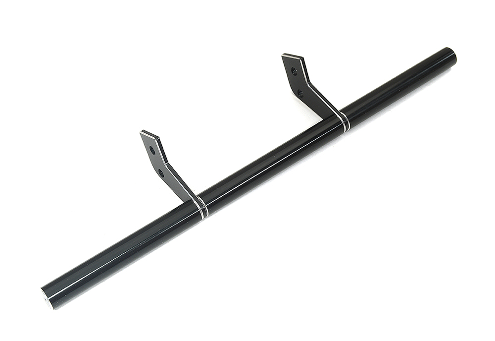 C27001BLACK Billet Machined Alloy Rear Bumper for Tamiya 1/14 Tractor Truck - Image 1