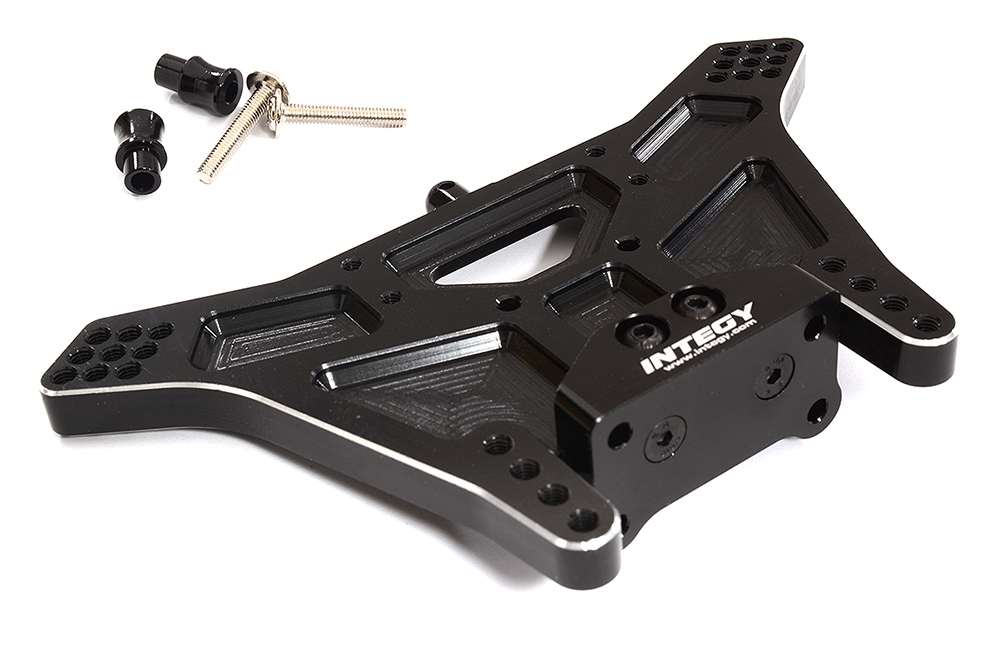 Machined Rear Shock Tower for 1/10 Rustler 2WD, Slash 2WD & Stampede 2WD 3638