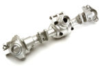Billet Machined Complete Front Axle Housing Assembly for Axial SCX10 II 90046 - Image 2