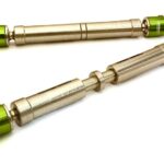 Billet Machined Steel Center Drive Shaft Set for SCX-10 Dingo, Honcho & Jeep