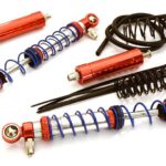 Realistic 82mm Off-Road Shocks w/ Remote Reservoirs for 1/10 Scale Crawler