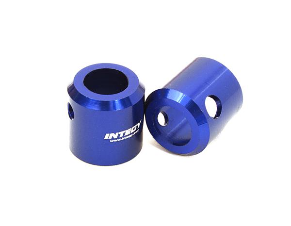 C27302BLUE Alloy Machined Center Drive Shaft Coupler Sleeves for Axial 1/10 Size Off-Road - Image 1